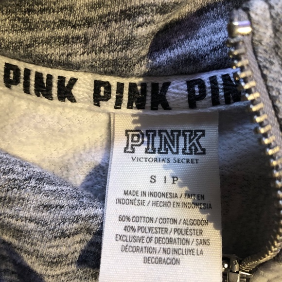 PINK Zip-Sweater - Picture 2 of 4